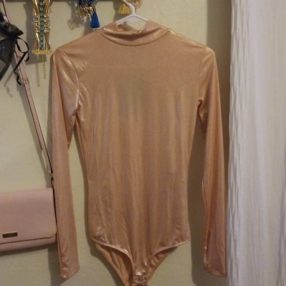 Zara Rosegold Leotard